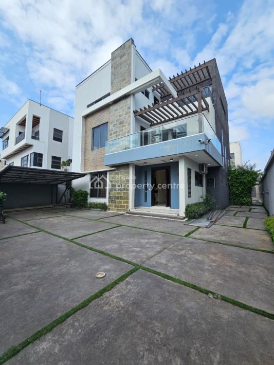 5 Bedroom Detached Duplex with 2 Rooms Bq, Shoreline Estate, Ikoyi, Lagos, Detached Duplex for Rent