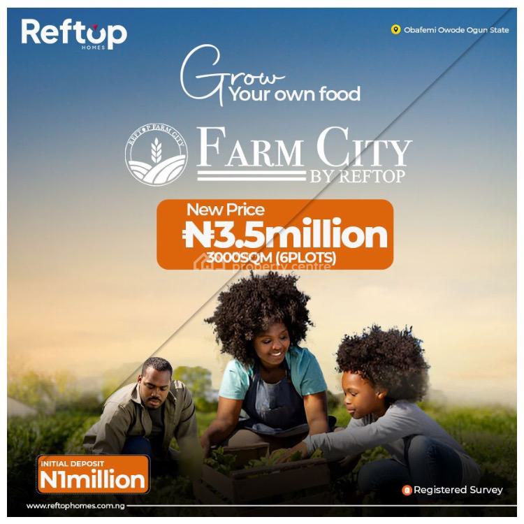 Farm Land, Farm City Estate, Obafemi Owode, Ogun, Land for Sale