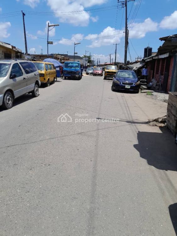 Half a Plot on Empty Land, Adedoyin Street, Off Ogunlana Drive, Itire-ikate, Surulere, Lagos, Land for Sale