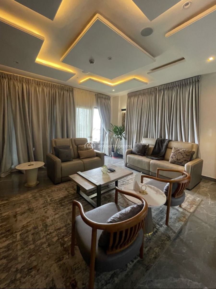 Premium 1 Bedroom with City Skyline View and Gym, Acacia Drive, Ikoyi, Lagos, Flat / Apartment Short Let