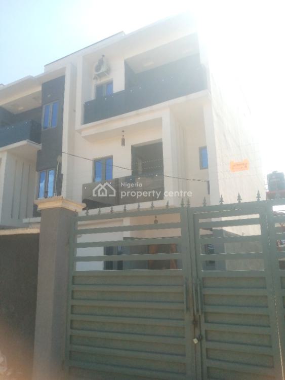 Newly Built 4 Bedroom with Bq, Valley View Estates, Ebute, Ikorodu, Lagos, Terraced Duplex for Sale