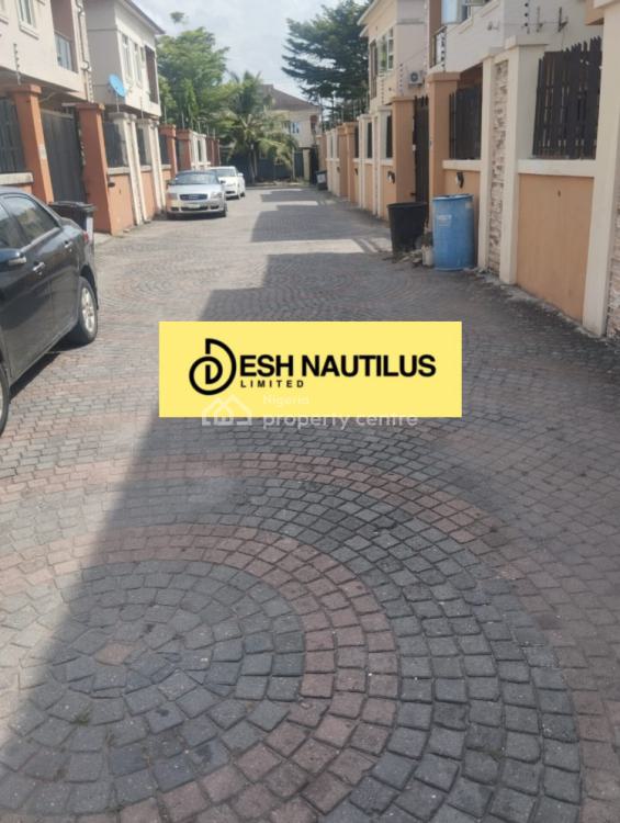 5 Bedroom Semi Detached Duplex with Bq, Agungi, Lekki, Lagos, Terraced Duplex for Rent