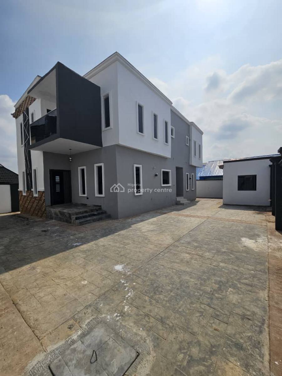 Newly Built 4 Bedroom Fully Detached Duplex with Gate House & Bq, Kolapo Ishola Gra, Akobo, Ibadan, Oyo, Detached Duplex for Sale