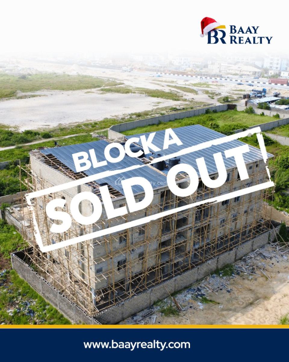 Two-bedroom Apartment, Atlantic View Estate Off Alpha Beach, Igbo Efon, Lekki, Lagos, Flat / Apartment for Sale