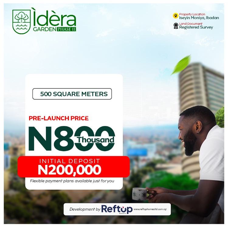 Land, Iseyin, Moniya, Ibadan, Oyo, Land for Sale