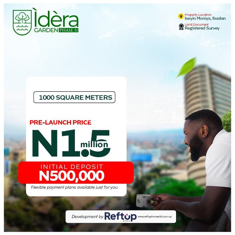 Land, Iseyin, Moniya, Ibadan, Oyo, Land for Sale