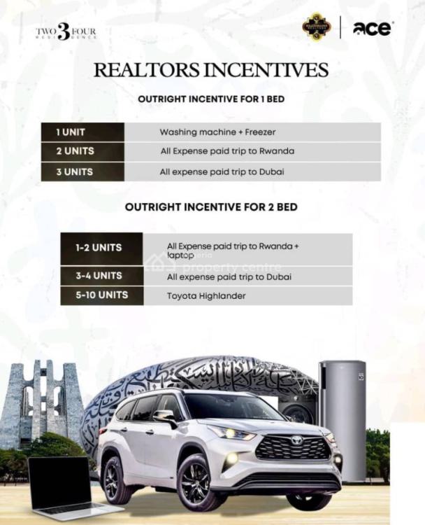 Two3four Residence, Lekki Phase 1, Lekki, Lagos, Block of Flats for Sale