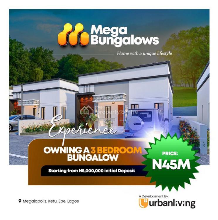 Mega Bungalow, Epe, Lagos, Detached Bungalow for Sale