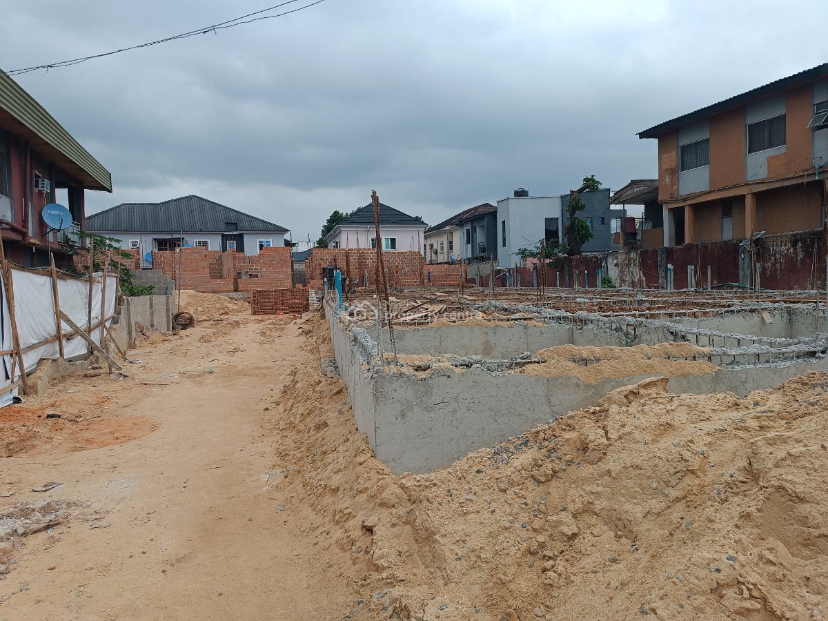 Luxury 3 Bedroom Duplex with Bq, Smart Enable and Amazing Features, Atunrase Estate, Gbagada, Lagos, Terraced Duplex for Sale