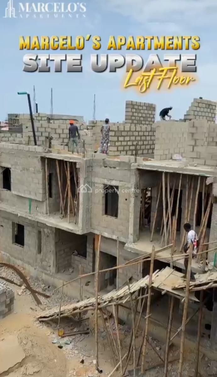 Luxury 2 Bedroom Flats with Excellent Features, Marcelo Luxury, Lekki Phase 2, Lekki, Lagos, Block of Flats for Sale
