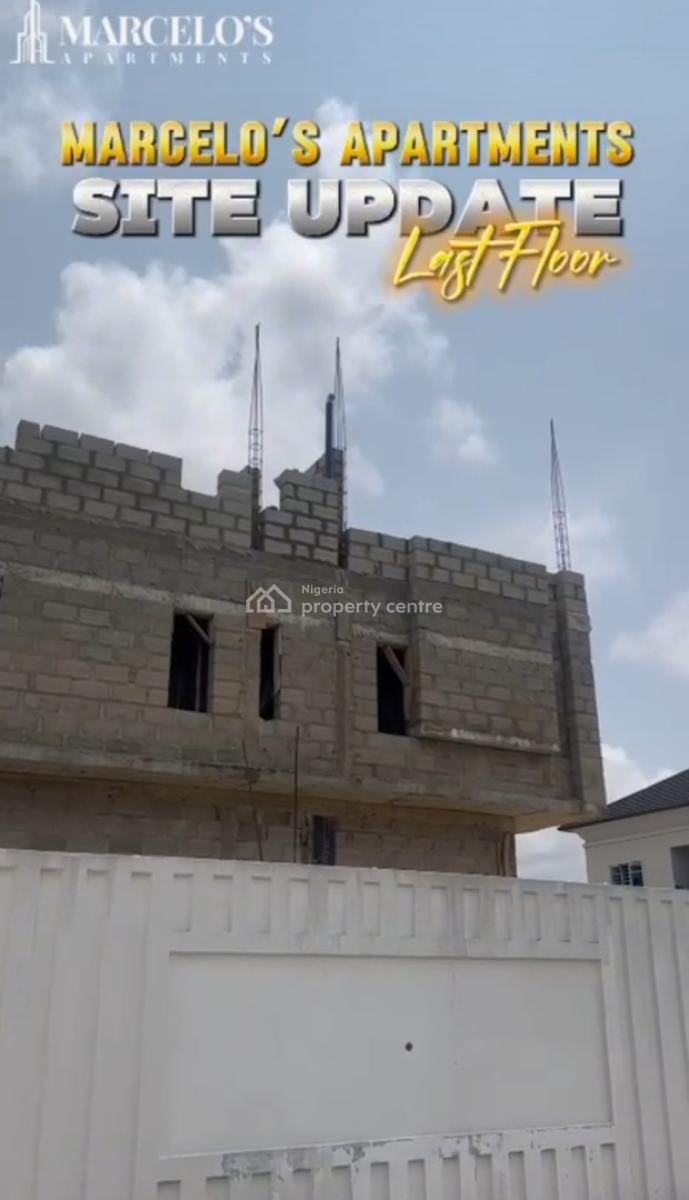 Luxury 2 Bedroom Flats with Excellent Features, Marcelo Luxury, Lekki Phase 2, Lekki, Lagos, Block of Flats for Sale