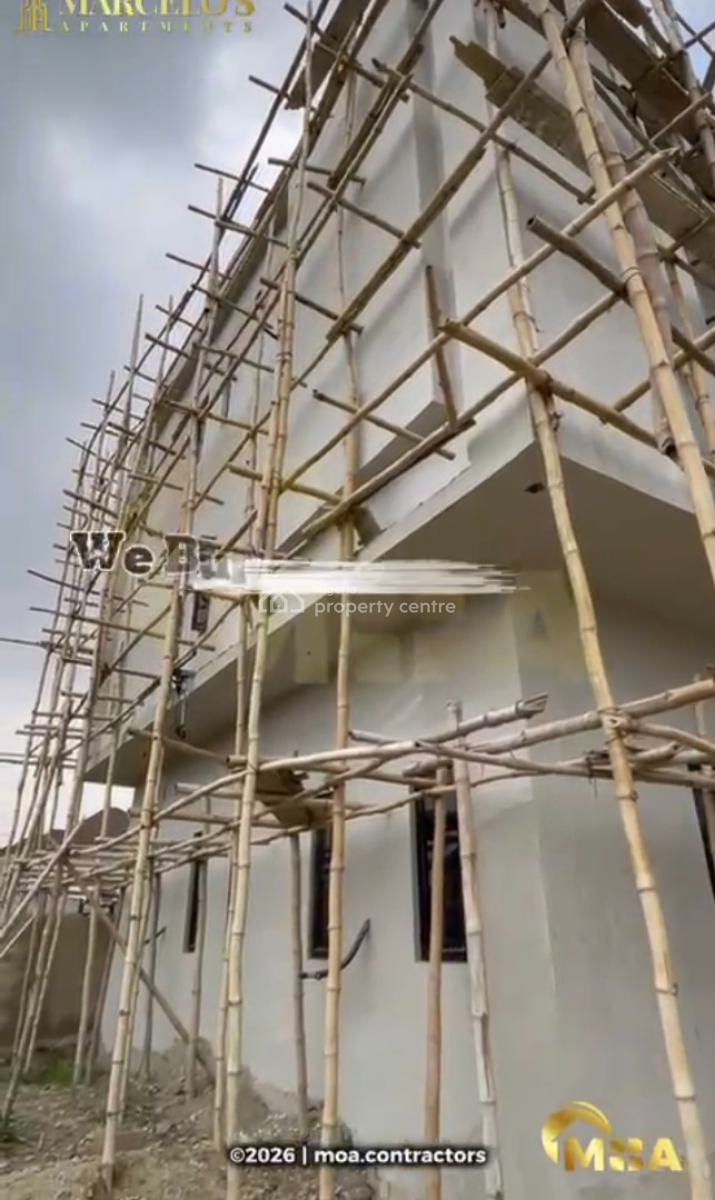 Luxury 2 Bedroom Flats with Excellent Features in Developed Area, Marcelo Luxury, Lekki Phase 2, Lekki, Lagos, Block of Flats for Sale