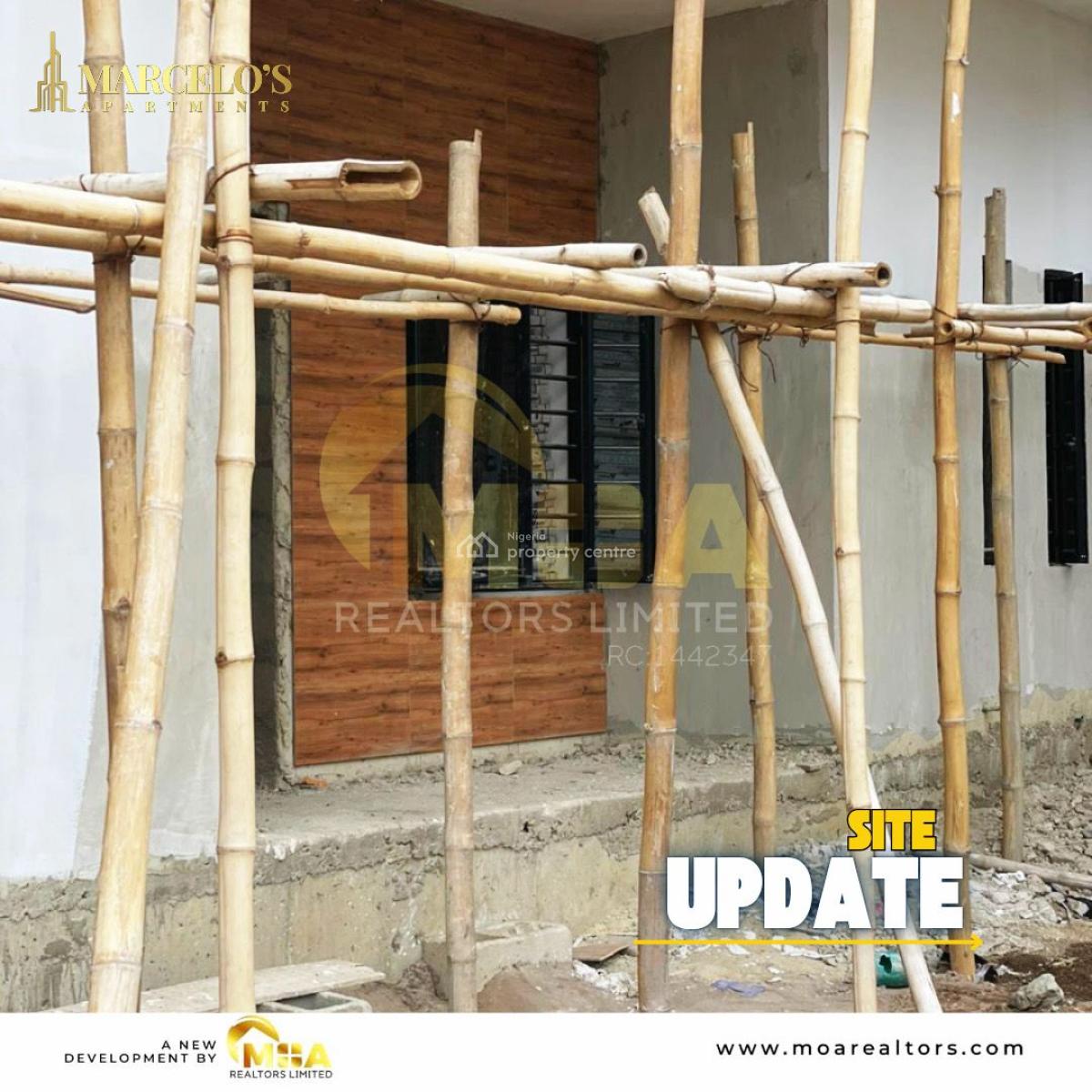 Luxury 2 Bedroom Flats with Excellent Features in Developed Area, Marcelo Luxury, Lekki Phase 2, Lekki, Lagos, Block of Flats for Sale