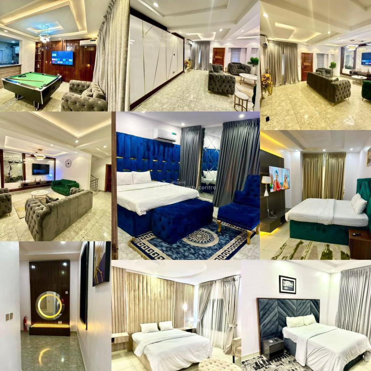 Luxuriously Furnished 4 Bedroom with Great Features, Ikate, Lekki, Lagos, Flat / Apartment Short Let