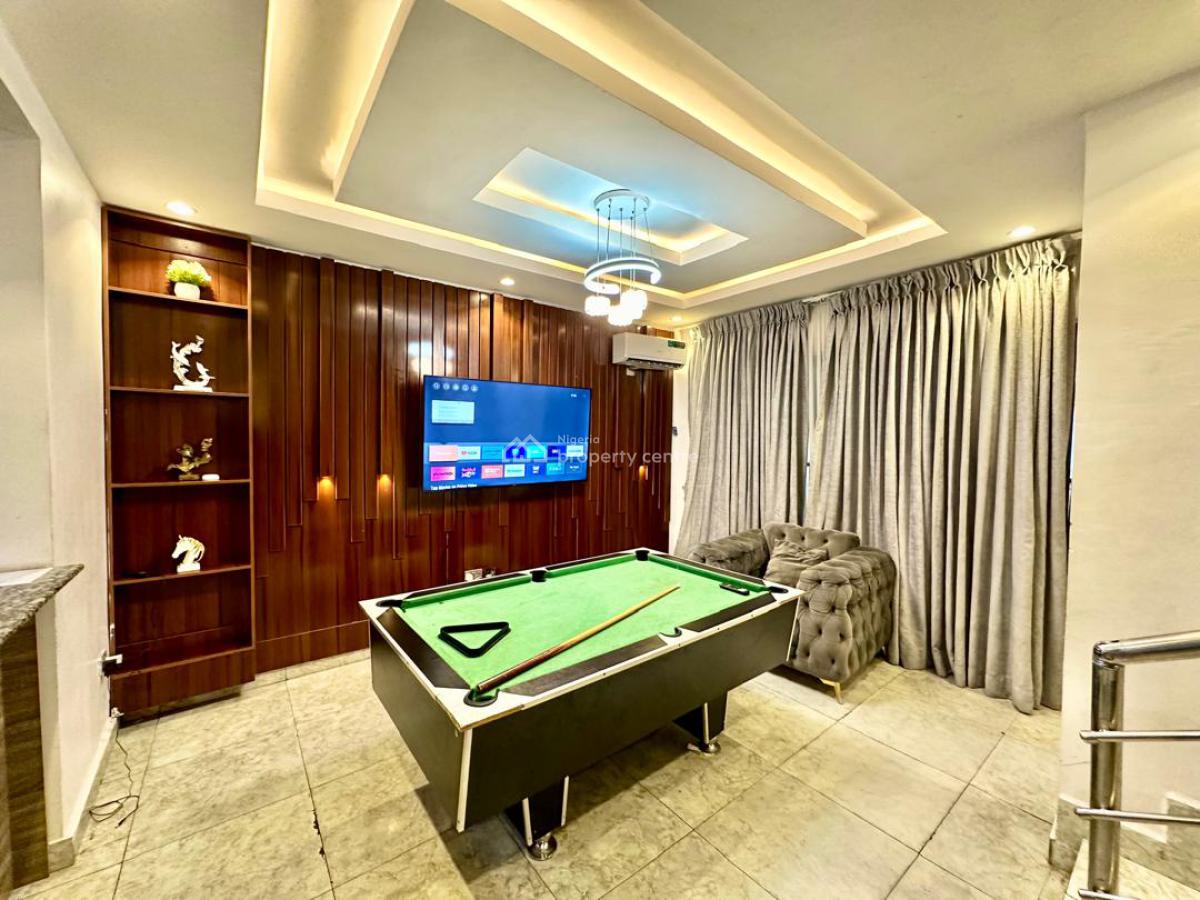 Luxuriously Furnished 4 Bedroom with Great Features, Ikate, Lekki, Lagos, Flat / Apartment Short Let