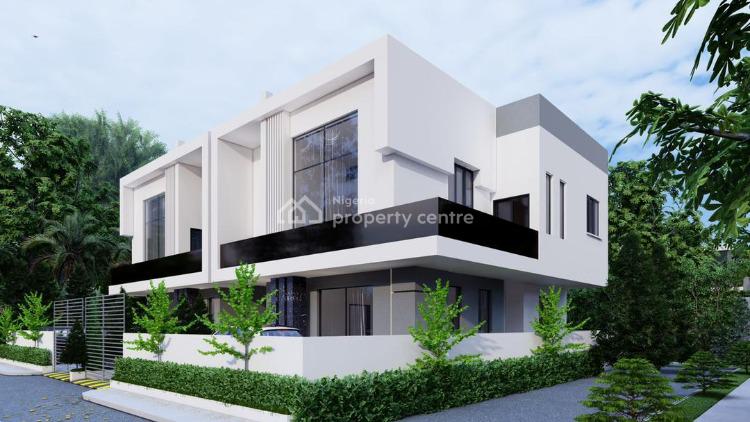 Luxury 4 Bedroom Semi-detached Duplex (carcass), Haven Estate Off Airport Road, Warri, Delta, Semi-detached Duplex for Sale