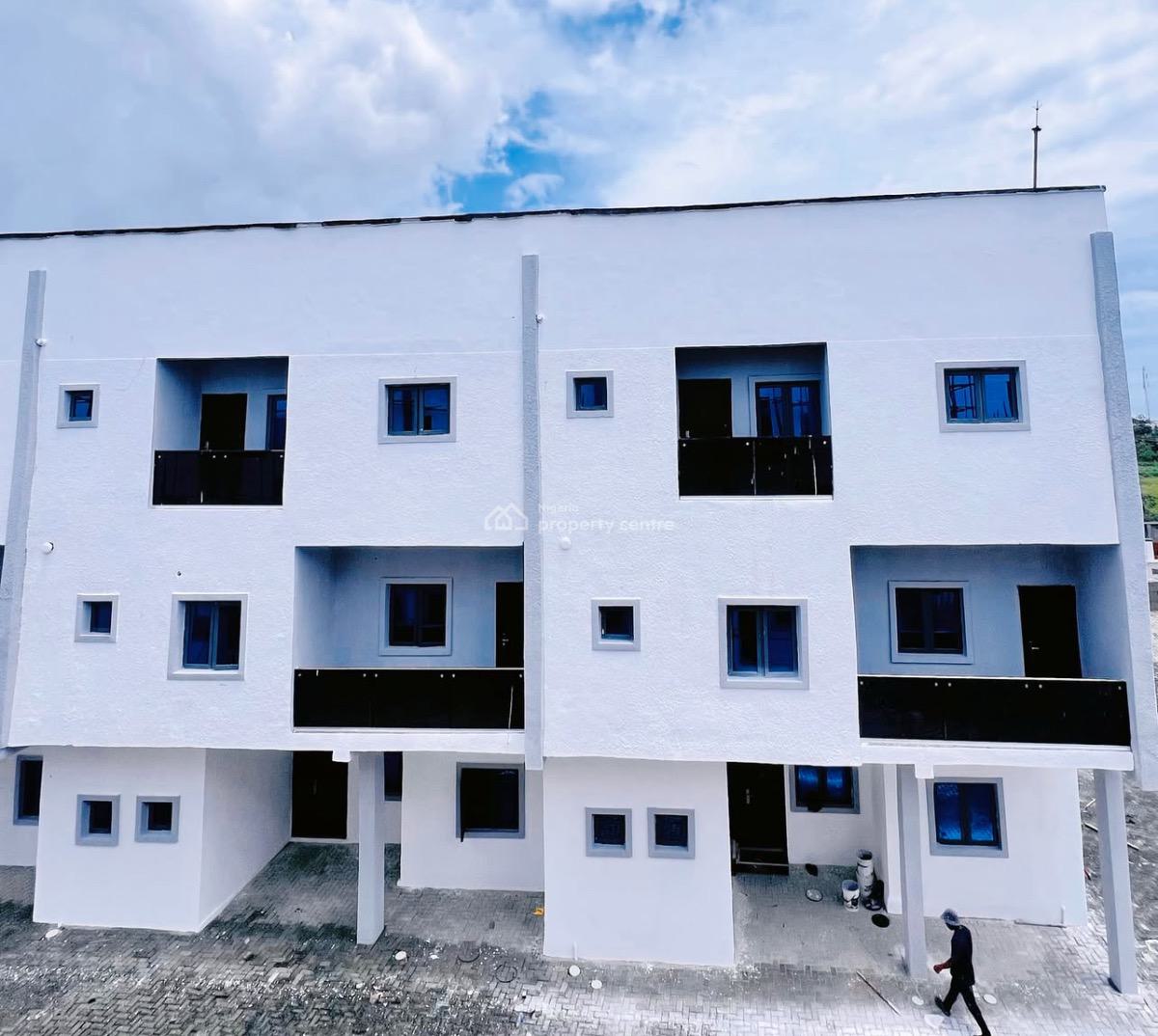 Brand New Terraces ,detached, Apartments , Available Units, Sangotedo, Ajah, Lagos, Terraced Duplex for Sale