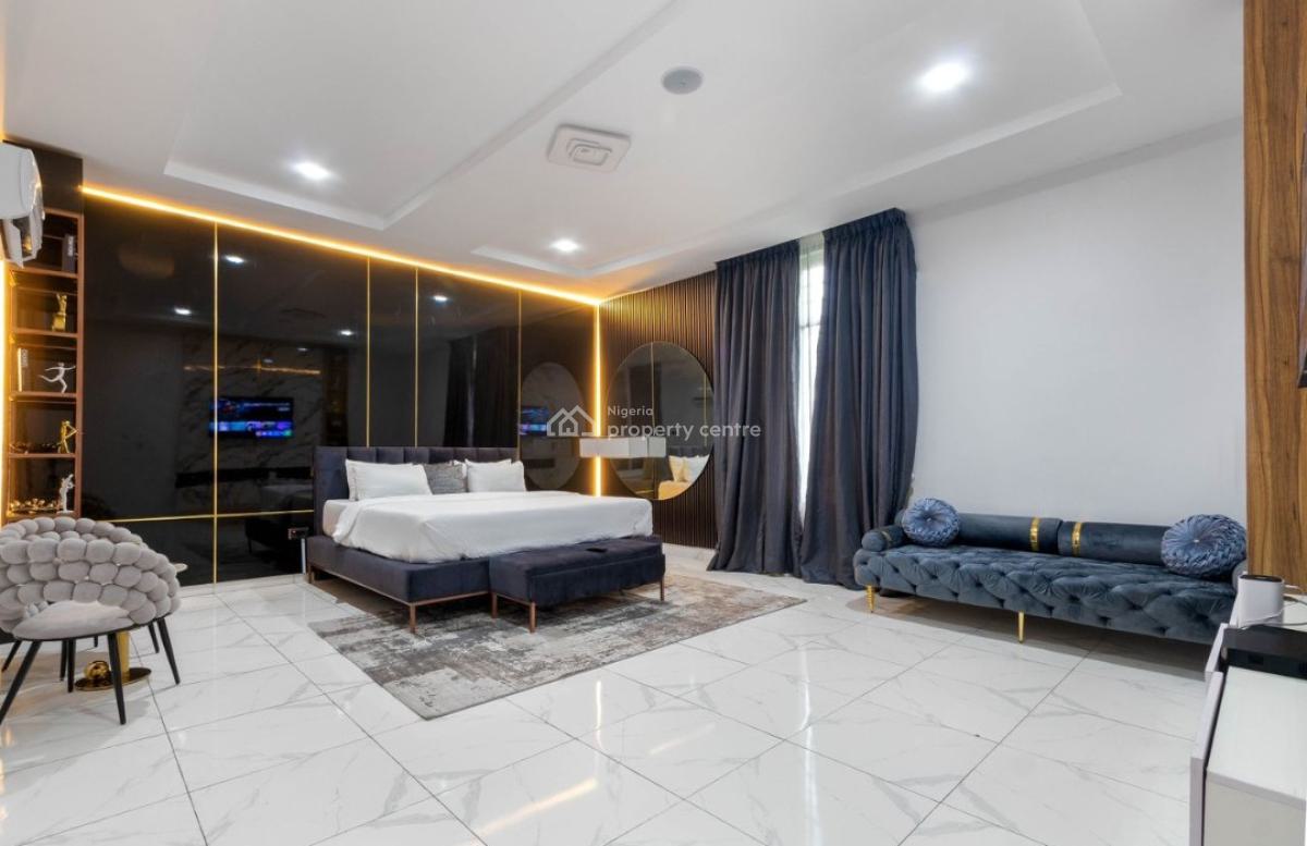 Luxe 4 Bedrooms Duplex with Cinema Room, Pool to Complement Your Stay, Off Adeniyi Jones, Ikeja, Lagos, Semi-detached Duplex Short Let