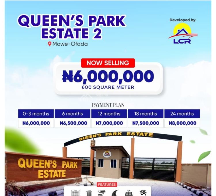 Buy and Build Estate, Mowe Ofada, Ogun, Residential Land for Sale