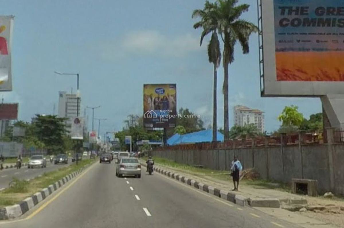 Land Measuring 16,560qm (can Be Sold in Bits), Directly Facibg Ahmadu Bello Way, Victoria Island (vi), Lagos, Mixed-use Land for Sale