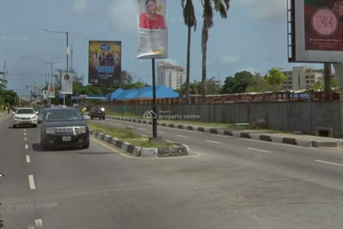 Land Measuring 16,560qm (can Be Sold in Bits), Directly Facibg Ahmadu Bello Way, Victoria Island (vi), Lagos, Mixed-use Land for Sale