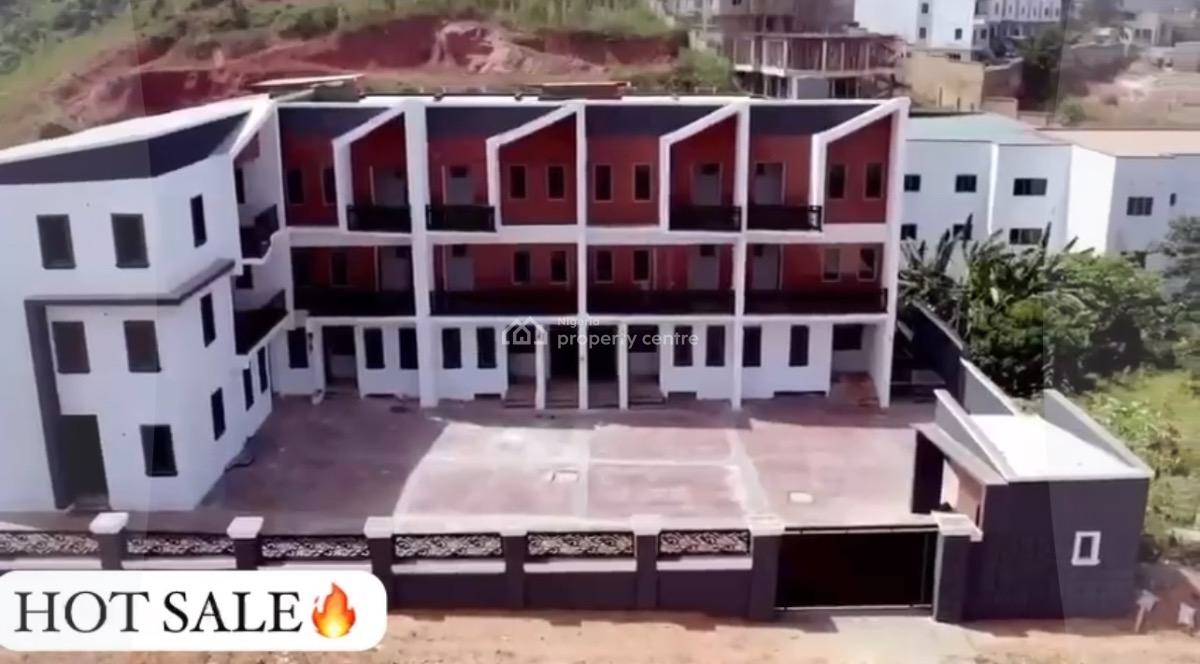 Grand 5 Bedroom Terraced Duplex with 2 Rooms Basement, Guzape District, Abuja, Terraced Duplex for Sale