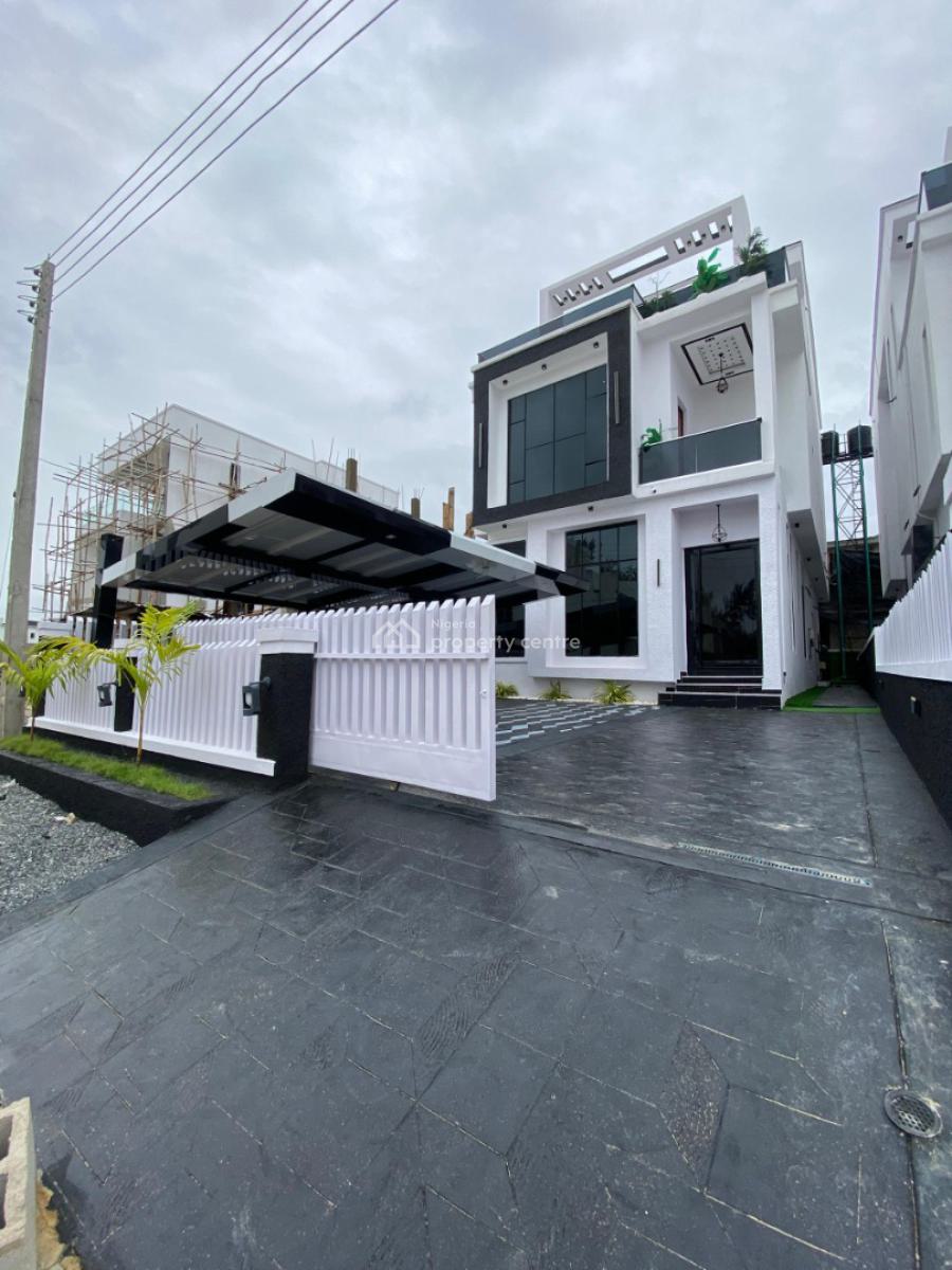 Contemporary 5 Bedrooms House, Megamound Estate, Lekki County, Lekki Phase 2, Lekki, Lagos, Detached Duplex for Sale