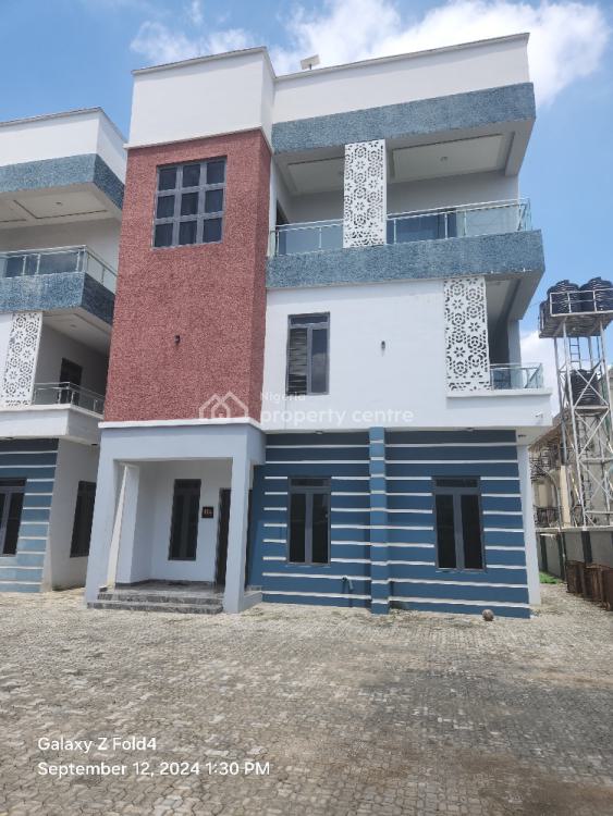 Luxury 5 Bedrooms Detached Duplex with 1 Room Boys Quarter & a Laundry, No. 6, Valentine Nwabueze Crescent, Jahi, Abuja, Detached Duplex for Rent