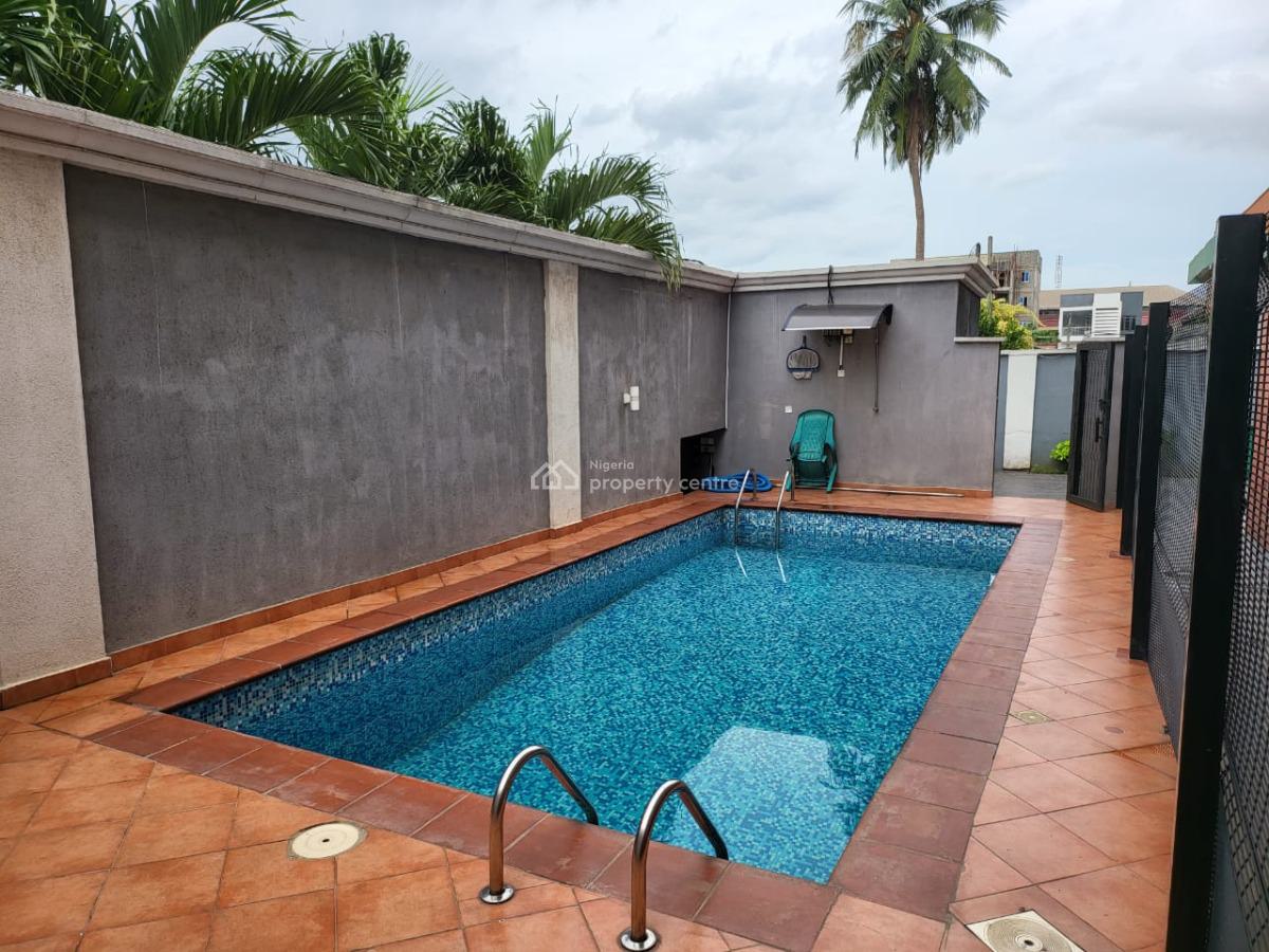 Furnished 5 Bedroom Duplex with Swimming Pool, Opebi, Ikeja, Lagos, Semi-detached Duplex for Rent
