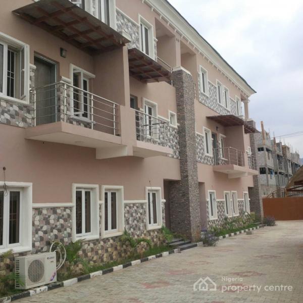 a Tastefully Finished & Brand New 4 Bedroom Terrace Duplex with 1 Room Bq, Jahi, Abuja, Terraced Duplex for Rent