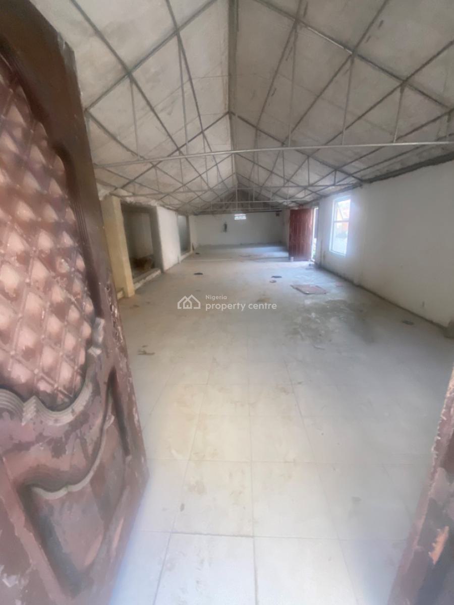 Luxuriously Spacious Hall with Excellent Finishing, 18b Raimat Close, Bankole Street, Abijo, Lekki, Lagos, Church for Rent