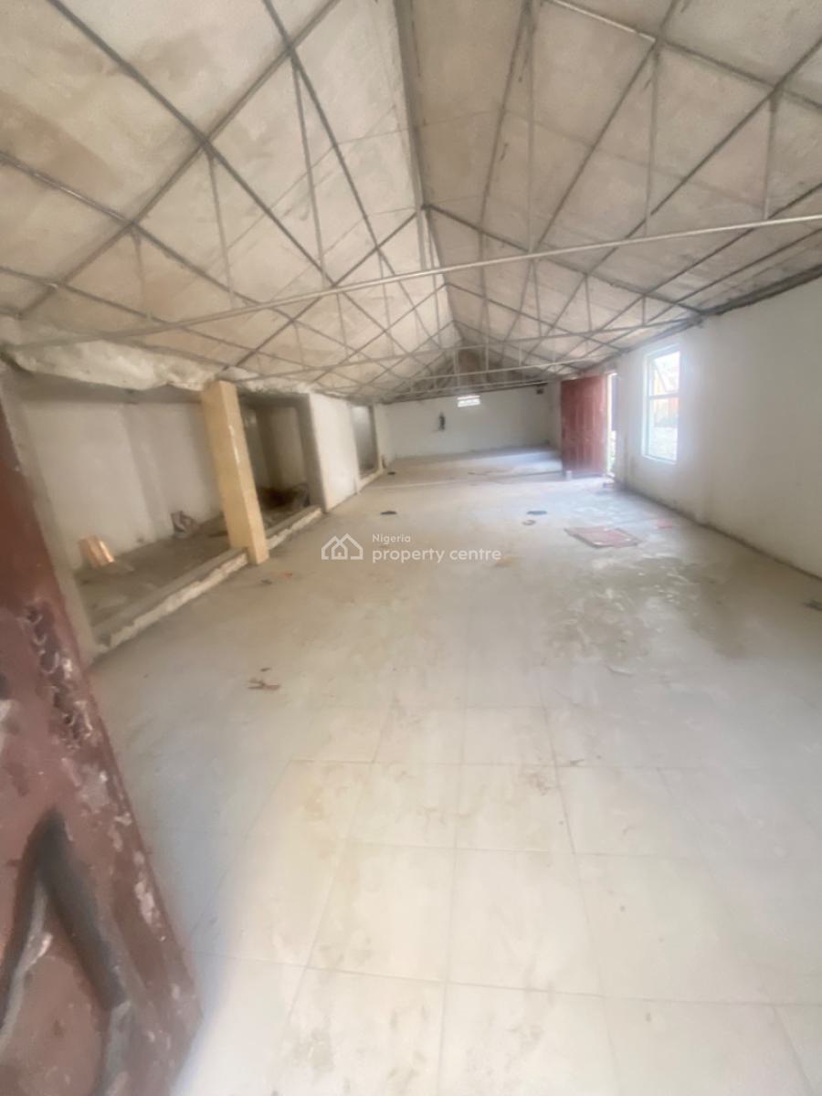 Luxuriously Spacious Hall with Excellent Finishing, 18b Raimat Close, Bankole Street, Abijo, Lekki, Lagos, Church for Rent