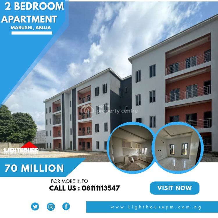 Newly Built Standard 2 Bedroom Apartment Ground Floor, Mabushi, Abuja, Flat / Apartment for Sale