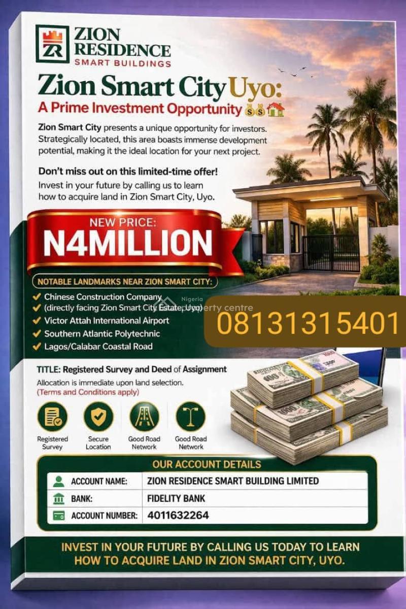 Plots of Affordable Land, Uruan, Akwa Ibom, Mixed-use Land for Sale
