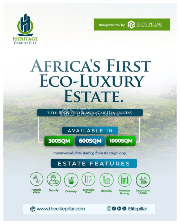 Africas First Luxury Eco-friendly  Estate with Helipad, New Nysc Permanent Orientation Camp, Agbowa, Ikorodu, Lagos, Land for Sale