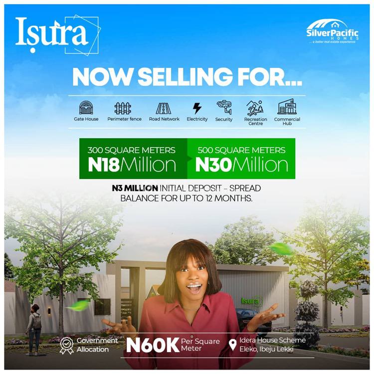 Government Allocation (isura Estate), National Mortgage Bank, Ibeju Lekki, Lagos, Land for Sale