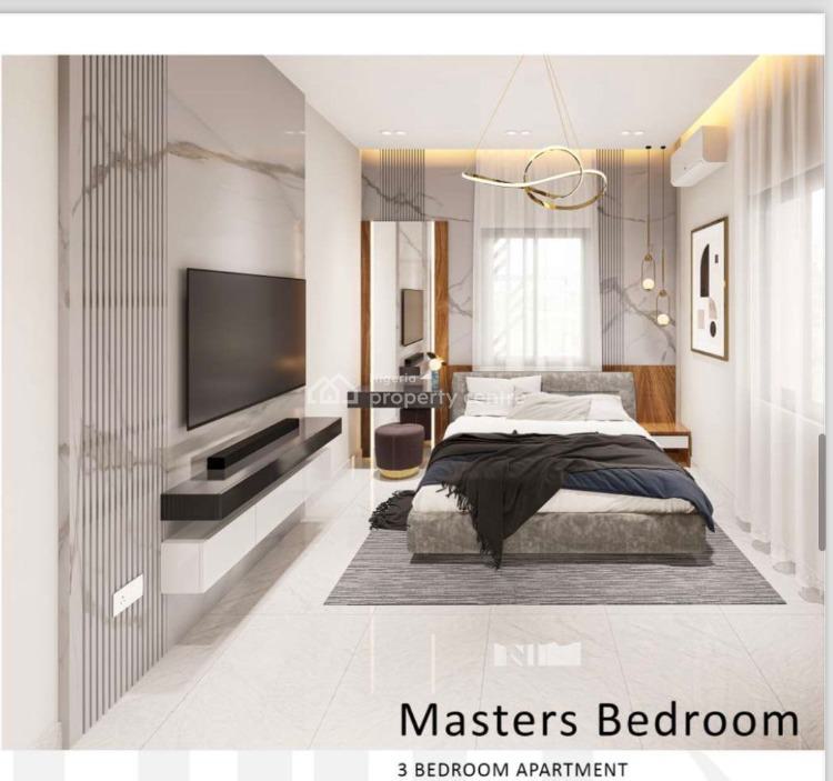 Exquisitely Built Standard Spacious 3 Bedroom Flat  with Bq, Surulere, Lagos, Block of Flats for Sale