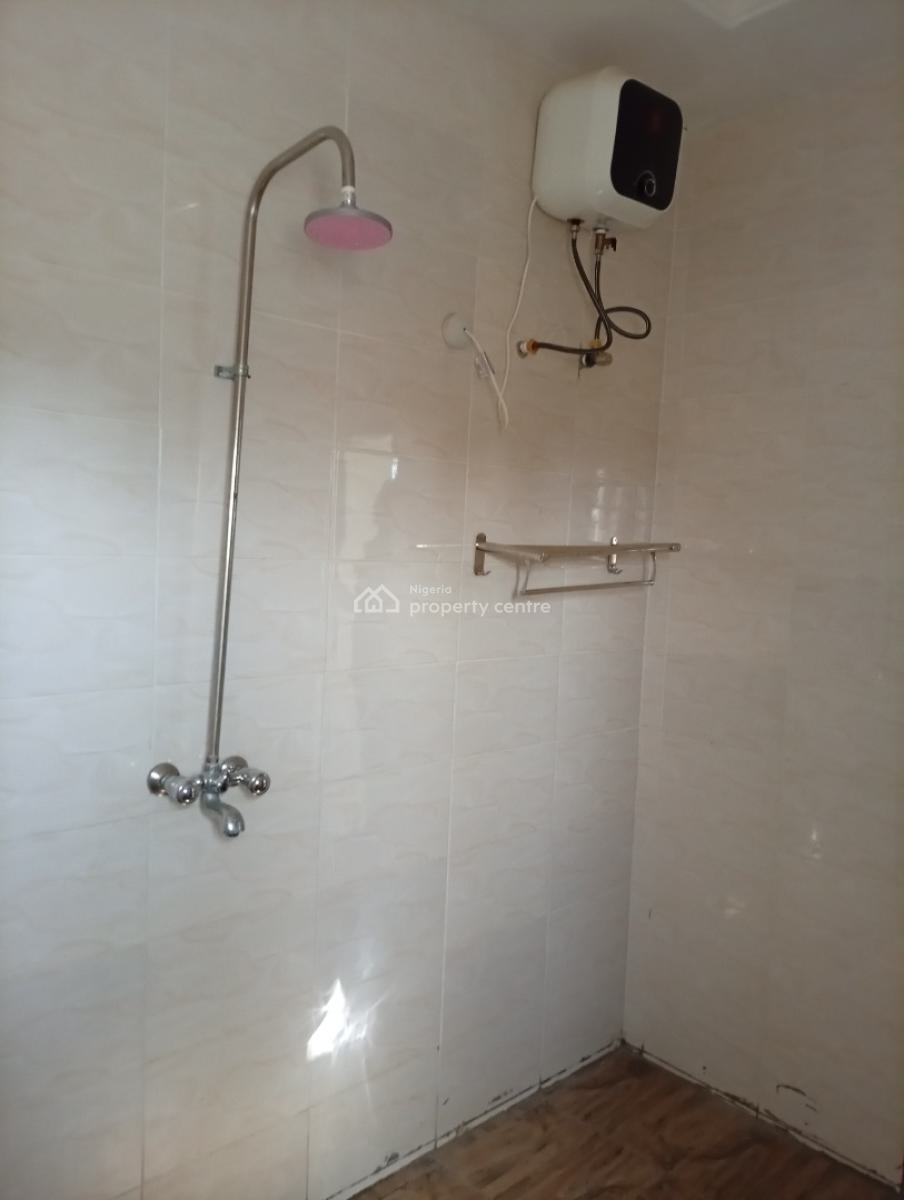 Spacious Self Contain with Heater, By Law School, Bwari, Abuja, Self Contain (single Rooms) for Rent