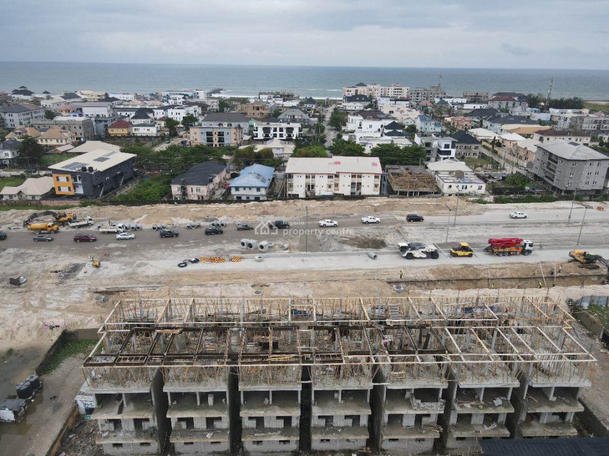 3 Bedroom Maisonette with a Study and a Swimming Pool, Ologolo, Lekki, Lagos, Flat / Apartment for Sale