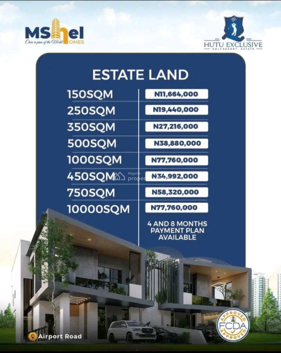 Flat Estate Land, Lugbe South, Lugbe District, Abuja, Mixed-use Land for Sale