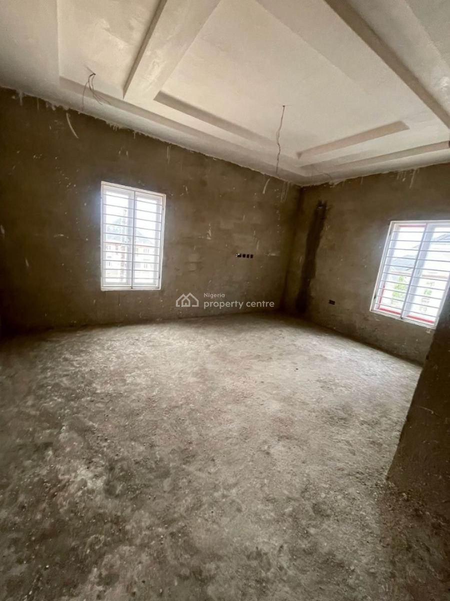 Advanced Carcass 5 Bedroom Detached Duplex+ Bq, Off Von Road, Lugbe District, Abuja, Detached Duplex for Sale