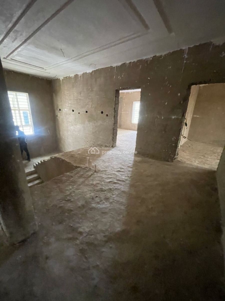 Advanced Carcass 5 Bedroom Detached Duplex+ Bq, Off Von Road, Lugbe District, Abuja, Detached Duplex for Sale