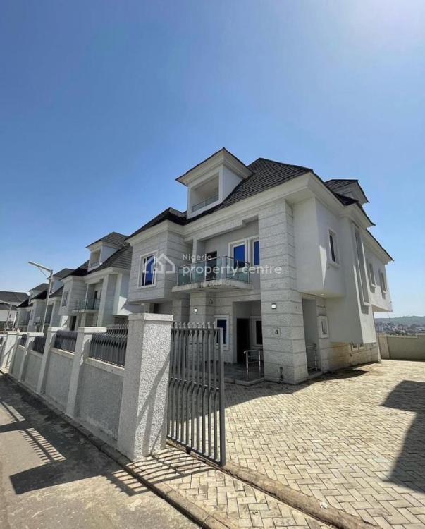 Gated 5 Bedrooms Fully Detached Duplex Inside Estate, Guzape District, Abuja, Detached Duplex for Sale