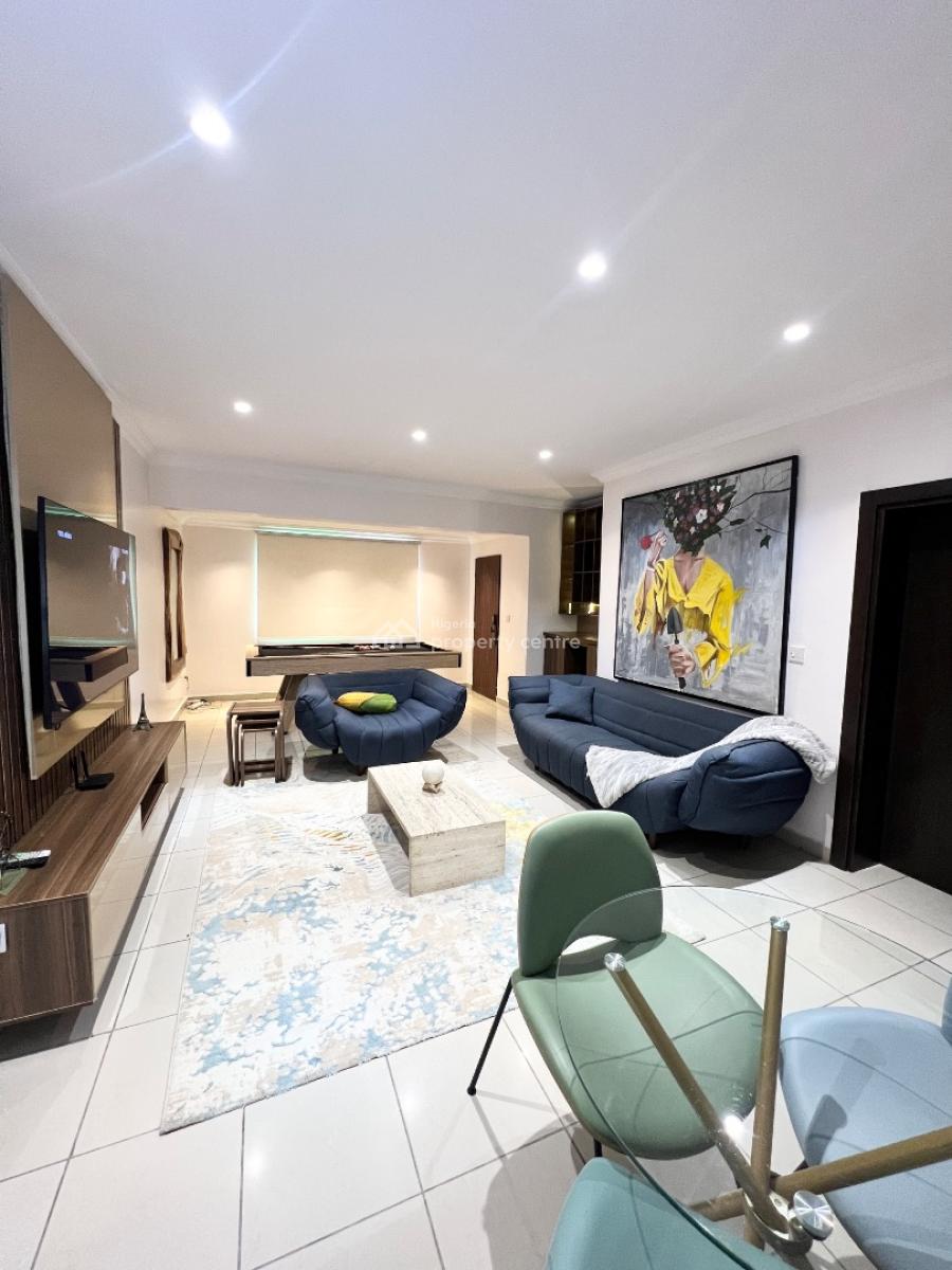 Luxury 1 Bedroom Apartment with Snooker, Pool and Gym, Ikoyi, Lagos, Flat / Apartment Short Let
