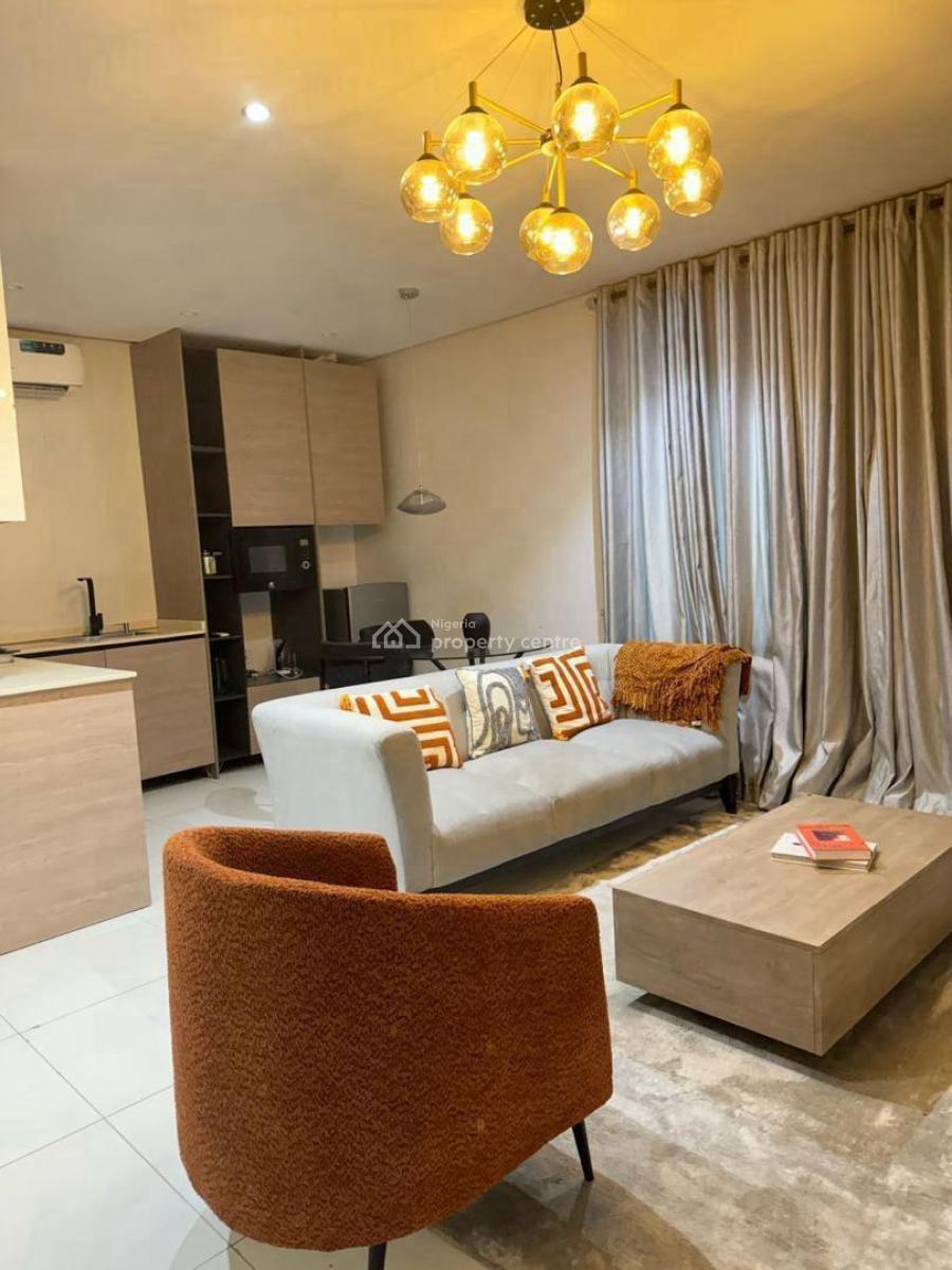 Newly Built and Furnished Lux 1 Bedroom Apartment, Asher Court 4, Lekki, Lagos, Mini Flat (room and Parlour) Short Let