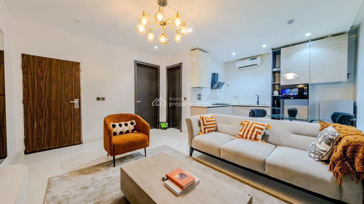Newly Built and Furnished Lux 1 Bedroom Apartment, Asher Court 4, Lekki, Lagos, Mini Flat (room and Parlour) Short Let