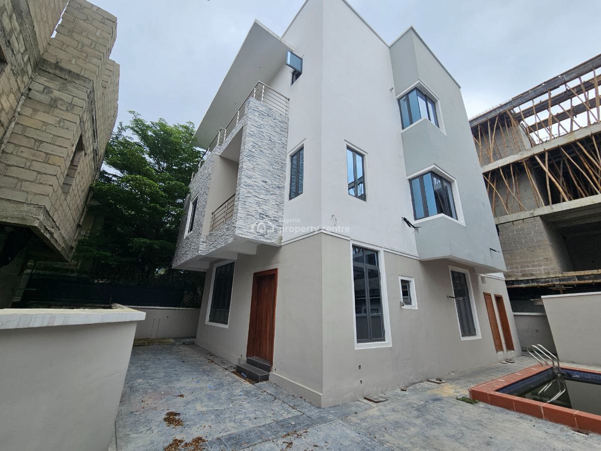 Luxury 5 Bedrooms Detached Duplex + Bq, U3 Estate, Lekki Phase 1, Lekki, Lagos, Detached Duplex for Sale