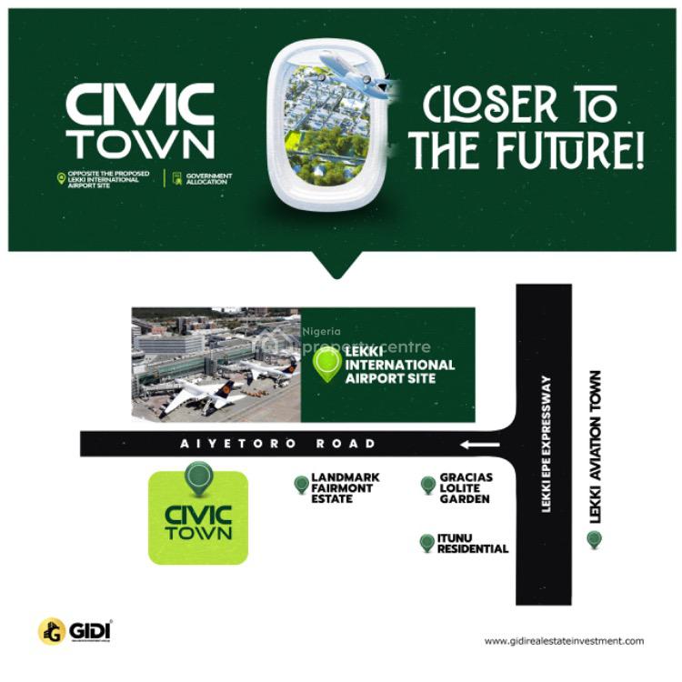 Civic Town Estate- a Confluence of Rich Heritage & Modern Facilities, Opposite Proposed Lekki International Airport, Ibeju Lekki, Lagos, Mixed-use Land for Sale