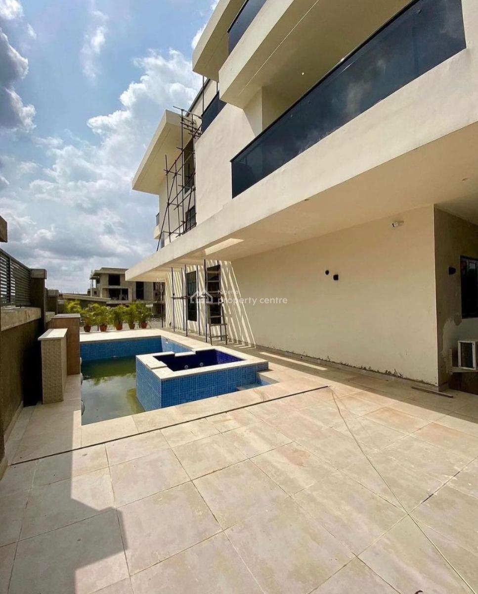 Exquisite 6 Bedroom Smart Duplex with Bq and Swimming Pool, Guzape District, Abuja, Detached Duplex for Sale