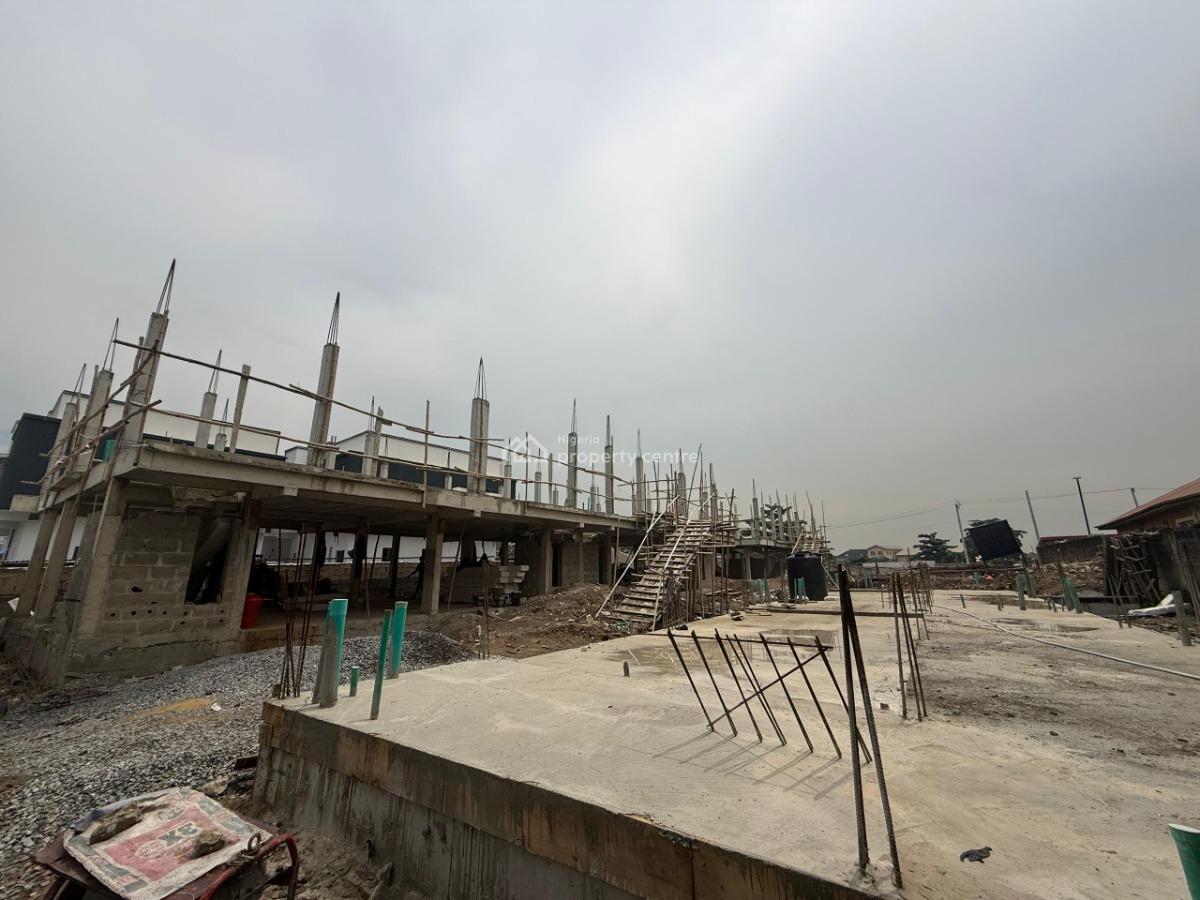 Luxury 3-bedroom Terraces with Maid Quarters - Offplan, Kings Landing, St Obafemi Ewulomi Close, Greenland Estate, Mende, Maryland, Lagos, Terraced Duplex for Sale